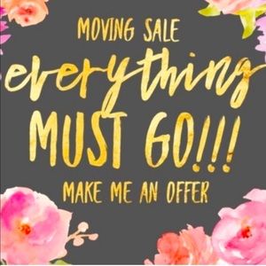 MOVING SALE!!